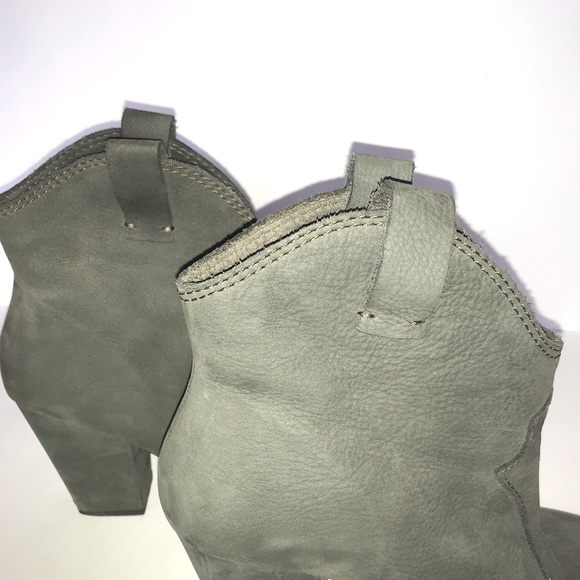 Zara suede cowboy booties - Picture 6 of 13